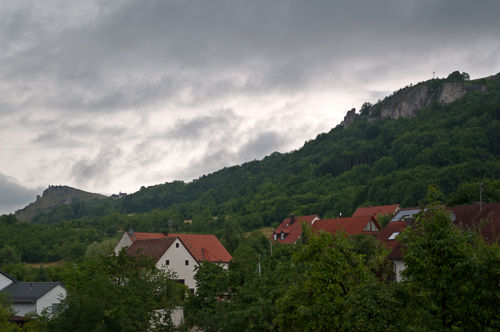 Rain clouds are rolling in.